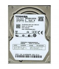 Toshiba 250GB, 2,5", SATA/300, 8MB , 7200RPM, MK2561GSYN (Remarket) Záruka 24mesiacov 12mm
