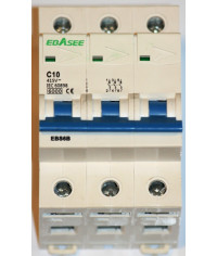 EBASEE EBS6B-63 C10A 3P 6kA